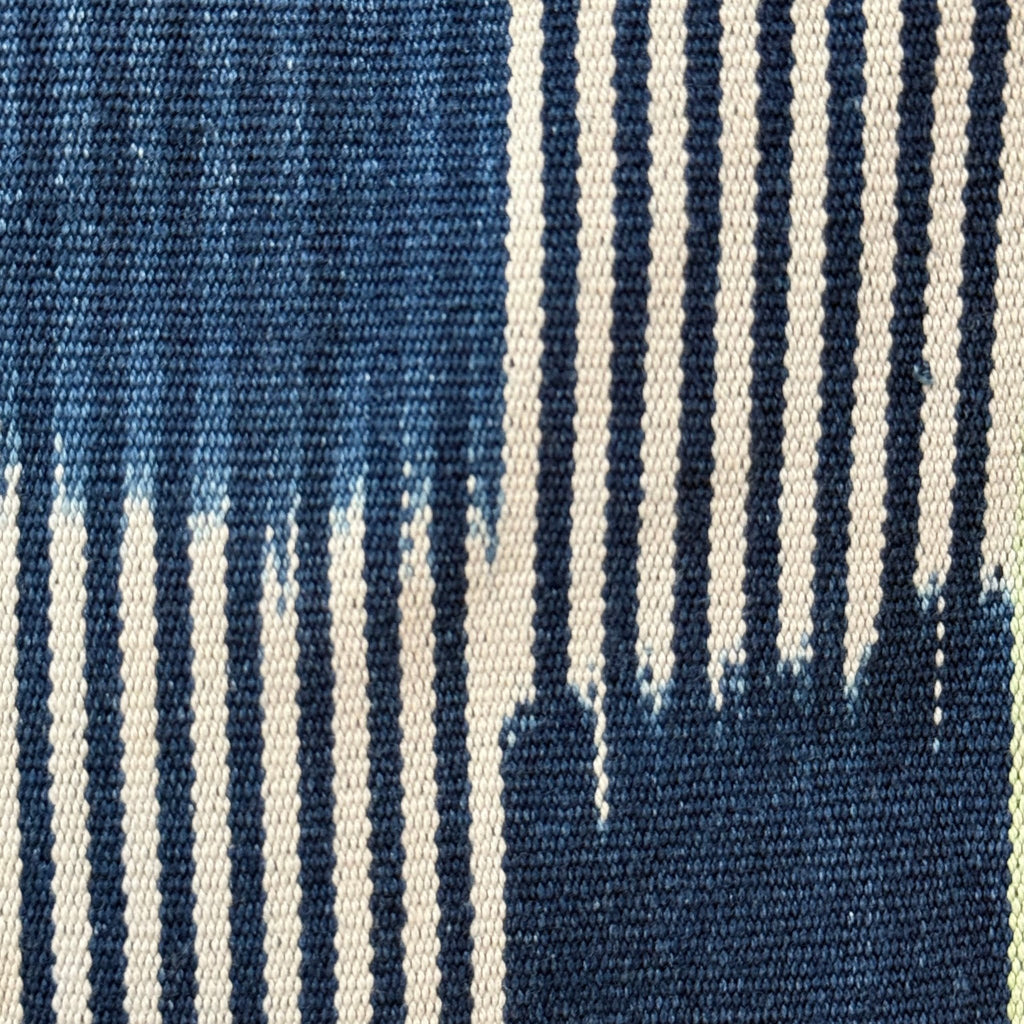 Vintage Baule Indigo Textile 407 - Ananse Village