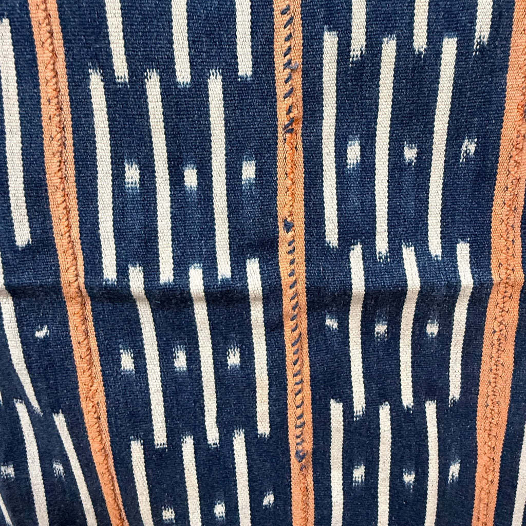 Vintage Baule Indigo Textile 408 - Ananse Village