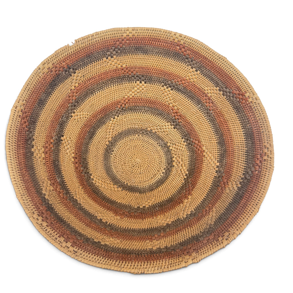 Vintage Makenge Bowl Basket from Zambia 190 - Ananse Village