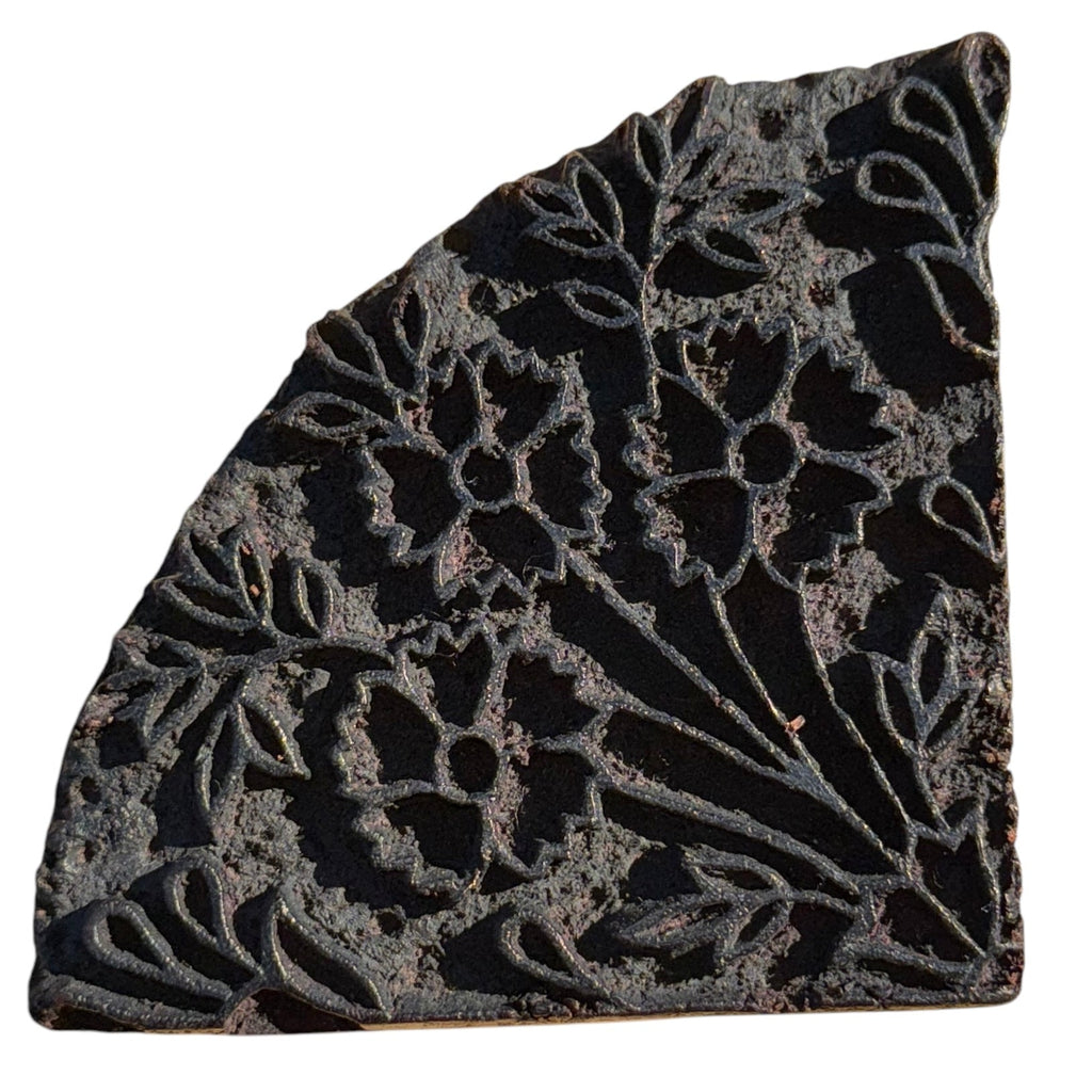 Vintage Print Block 70 - Ananse Village