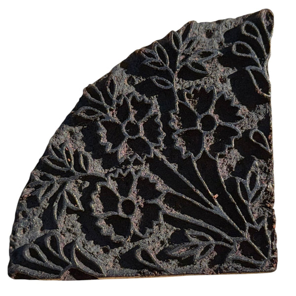 Vintage Print Block 70 - Ananse Village
