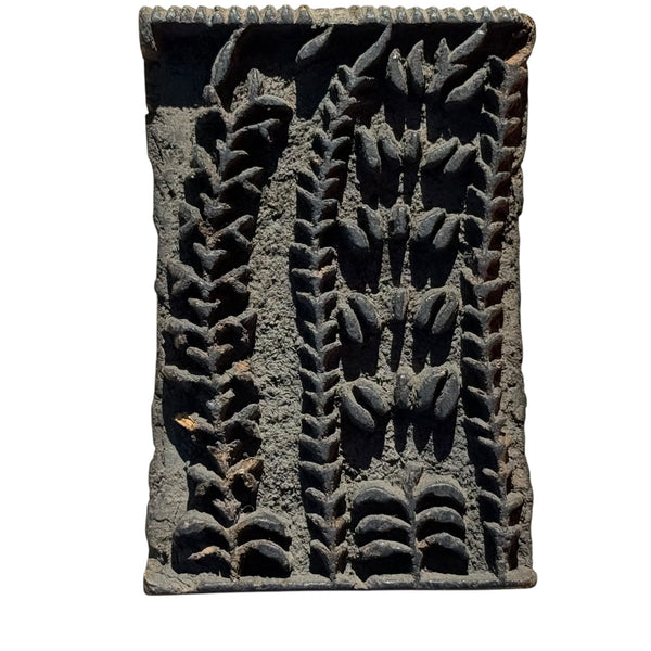 Vintage Print Block 76 - Ananse Village