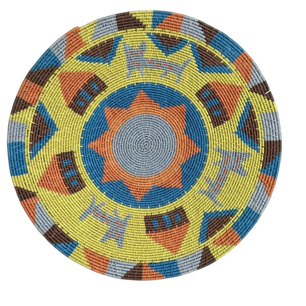 Zulu Telephone Hard Wire Platter 102 - Ananse Village