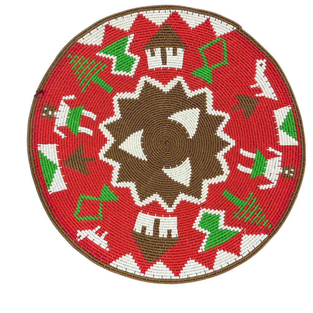 Zulu Telephone Hard Wire Platter 89 - Ananse Village
