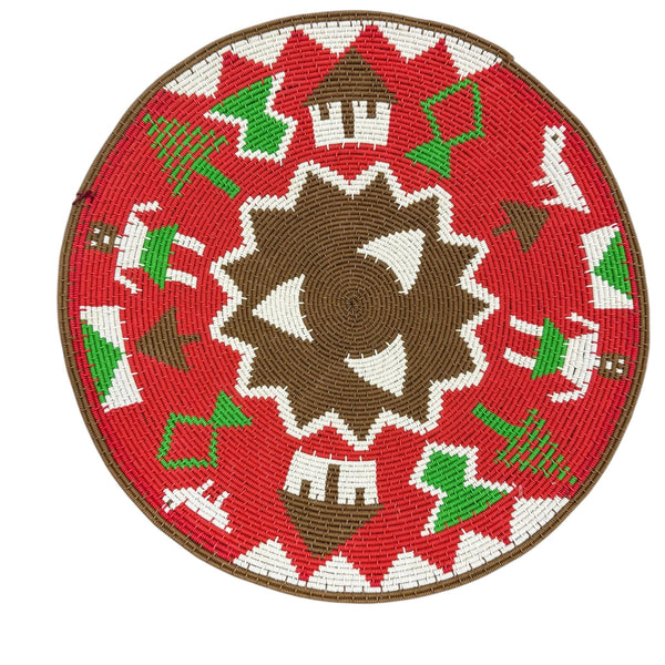 Zulu Telephone Hard Wire Platter 89 - Ananse Village