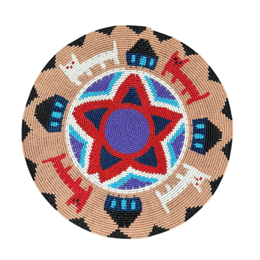 Zulu Telephone Hard Wire Platter 92 - Ananse Village