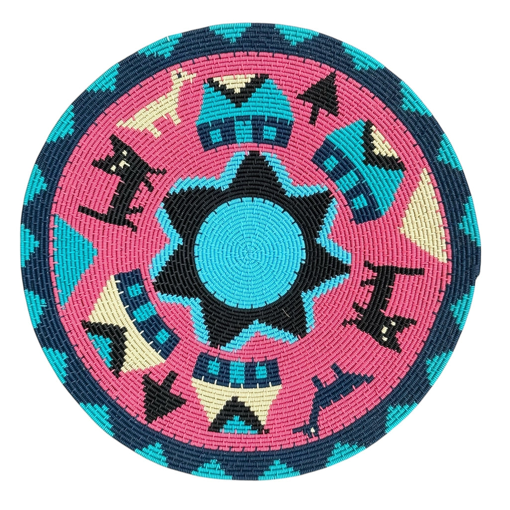 Zulu Telephone Hard Wire Platter 99 - Ananse Village