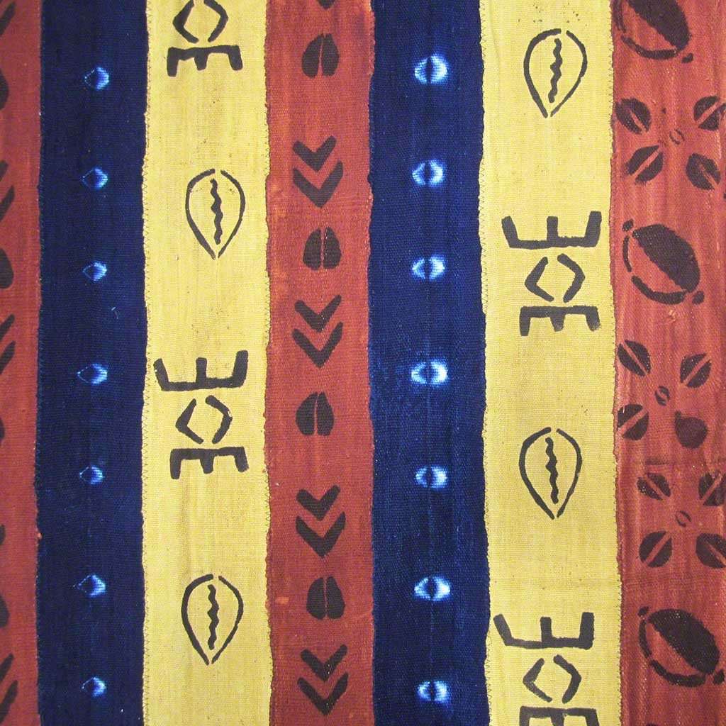 BOGOLANFINI STRIP WOVEN MUD CLOTH #143,Mudcloth,Ananse Village