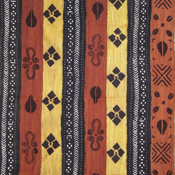 BOGOLANFINI STRIP WOVEN MUD CLOTH #184,Mudcloth,Ananse Village