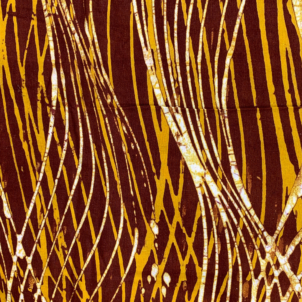 African Fabric Wax Batik #932