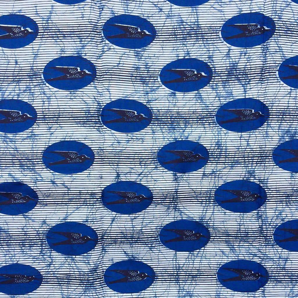 African Wax Print Fabric #243,Wax Print Fabric,Ananse Village