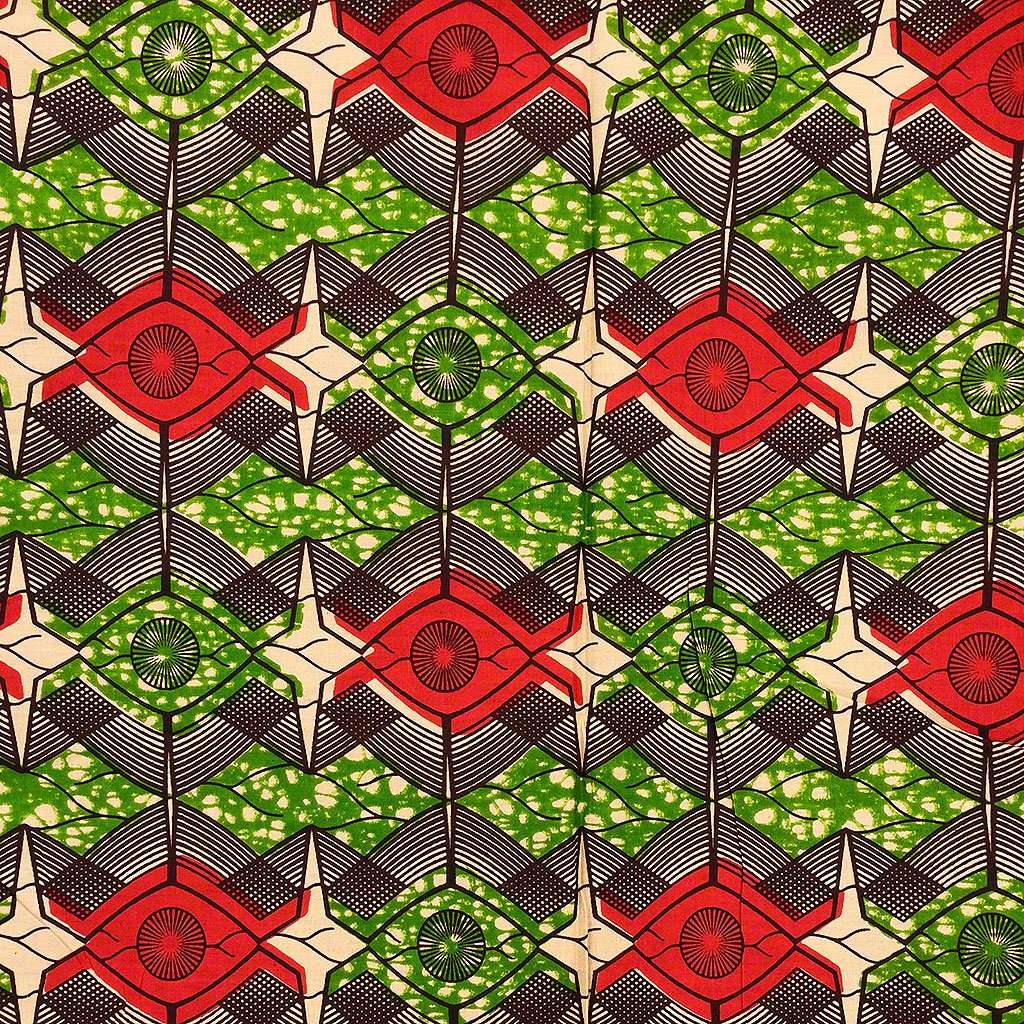 Boldly Colored African Wax Print Fabric from Ghana – Ananse Village