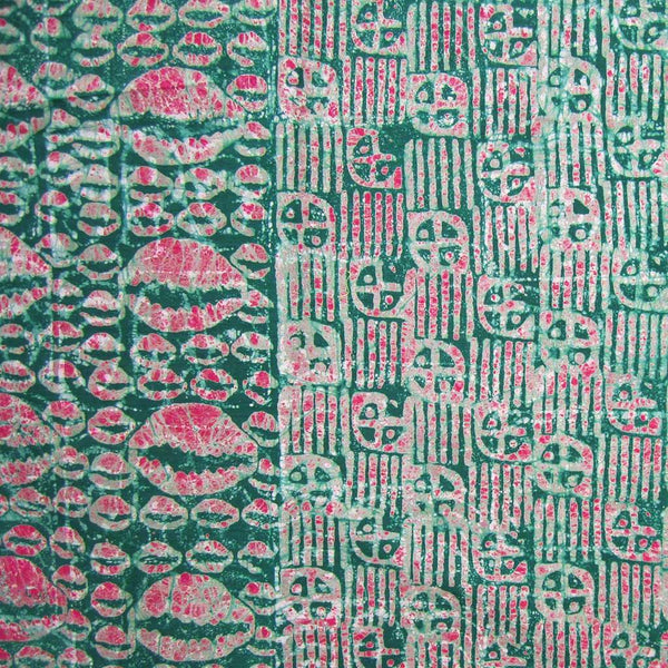 African Fabric Wax Batik #879,Wax Batik,Ananse Village