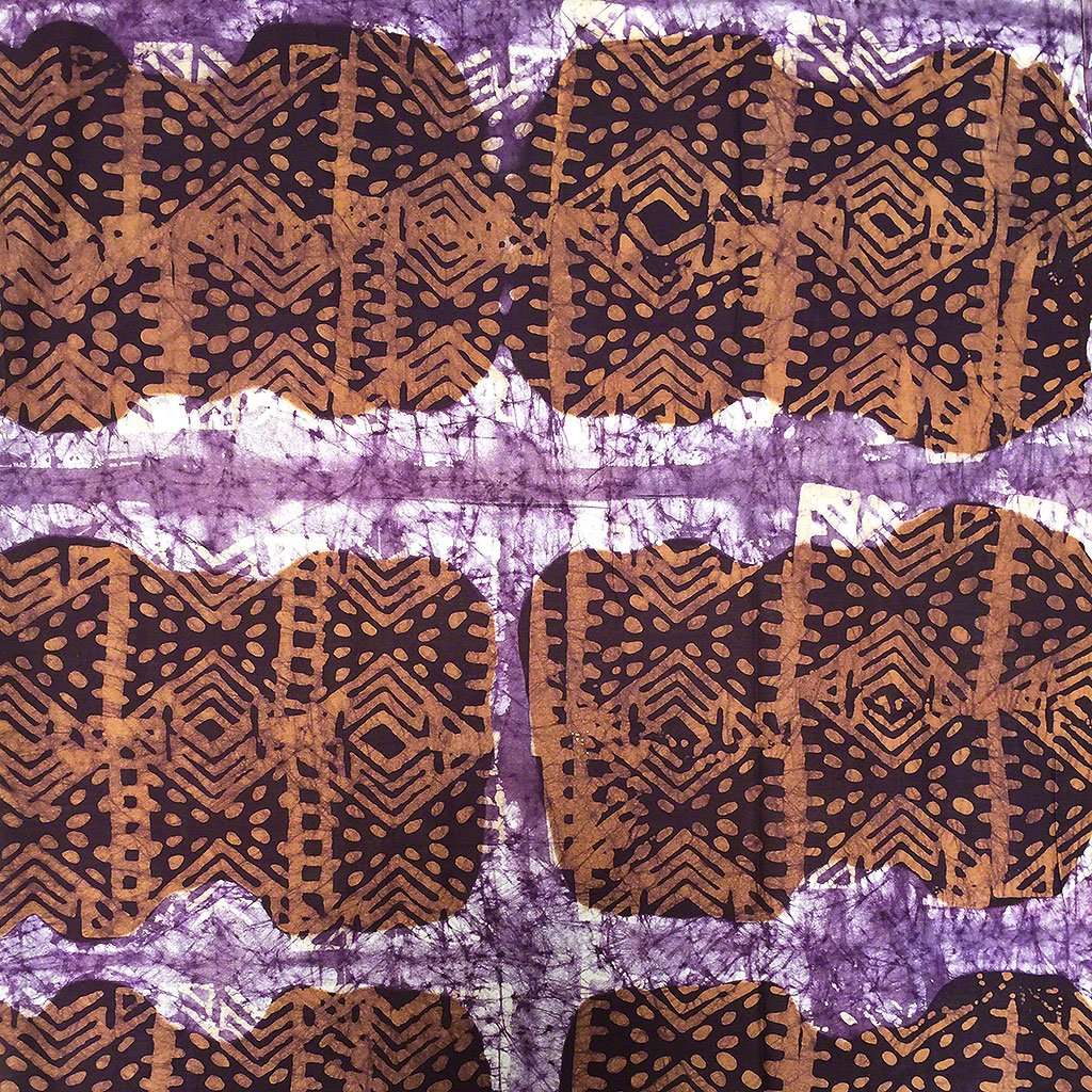 Hand-dyed Ethnic African Fabric Wax Batik – Ananse Village