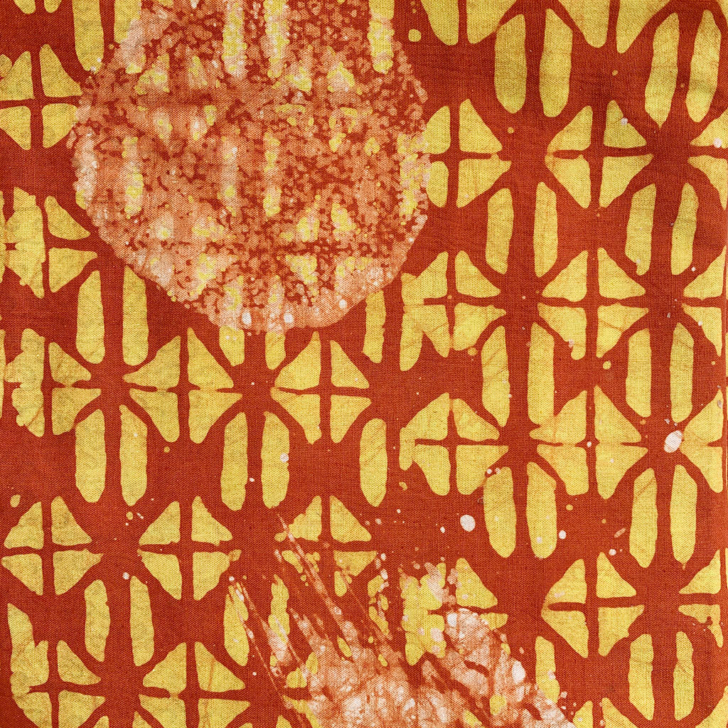 Hand-dyed Ethnic African Fabric Wax Batik – Ananse Village