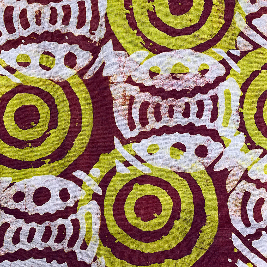 African Fabric Wax Batik #925,Wax Batik,Ananse Village