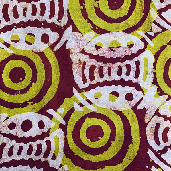 African Fabric Wax Batik #925,Wax Batik,Ananse Village