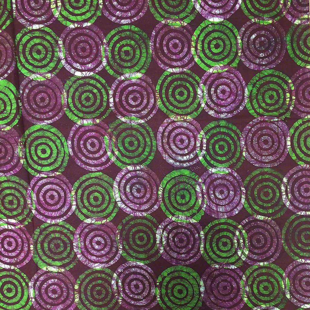 African Fabric Wax Batik 911 - Ananse Village