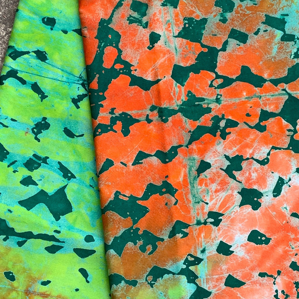 African Fabric Wax Batik 946 - Ananse Village