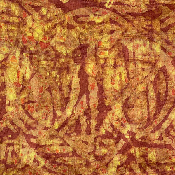 African Fabric Wax Batik 980 - Ananse Village