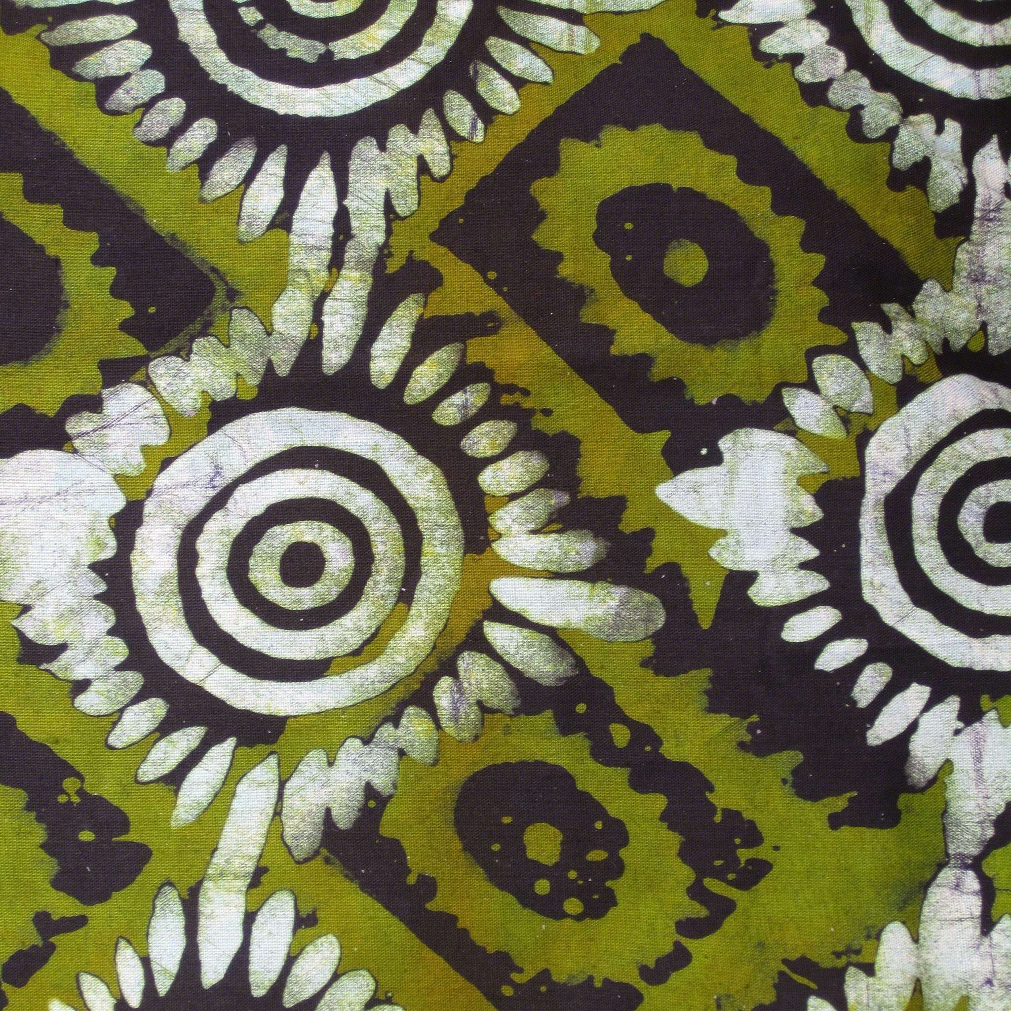 African Wax Batik #724 - Ananse Village