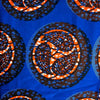 African Wax Print Fabric 168 - Ananse Village