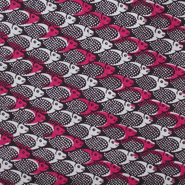 African Wax Print Fabric 172 - Ananse Village