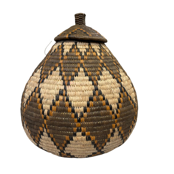 Zulu Ukhamba Basket  #161