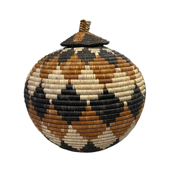 Zulu Ukhamba Basket  #163