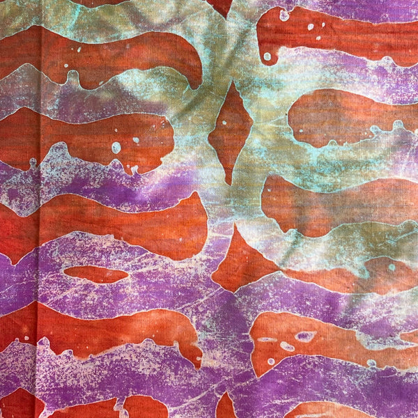 African Fabric Wax Batik #1006