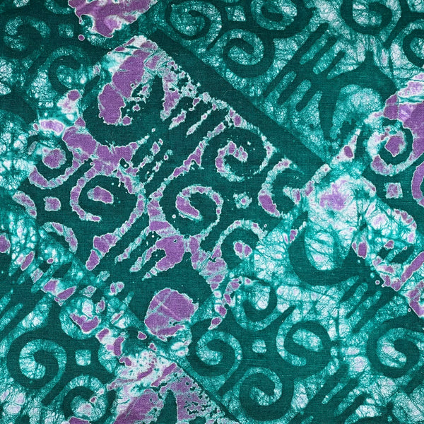 African Fabric Wax Batik #973