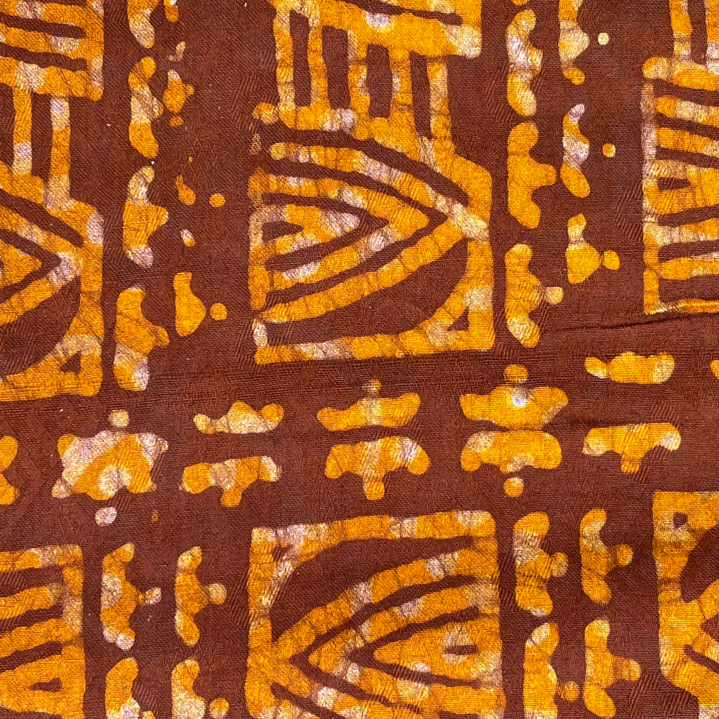 African Fabric Wax Batik #1036