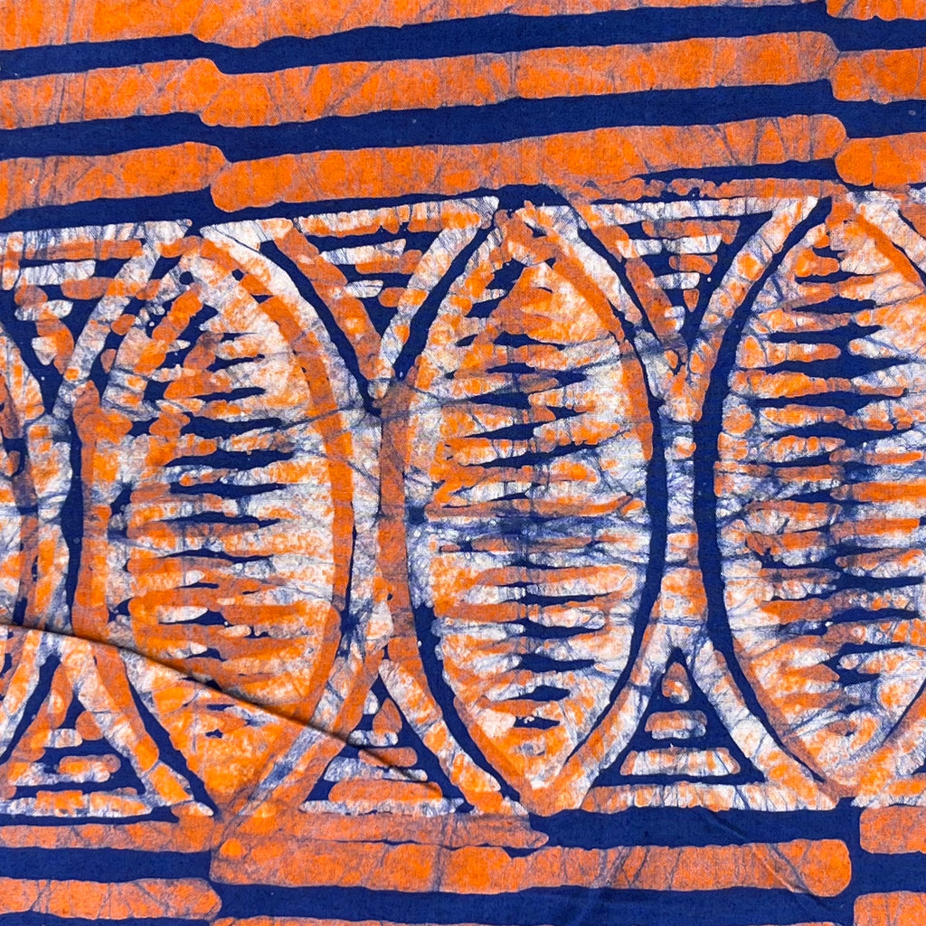 Hand-dyed Ethnic African Fabric Wax Batik – Ananse Village