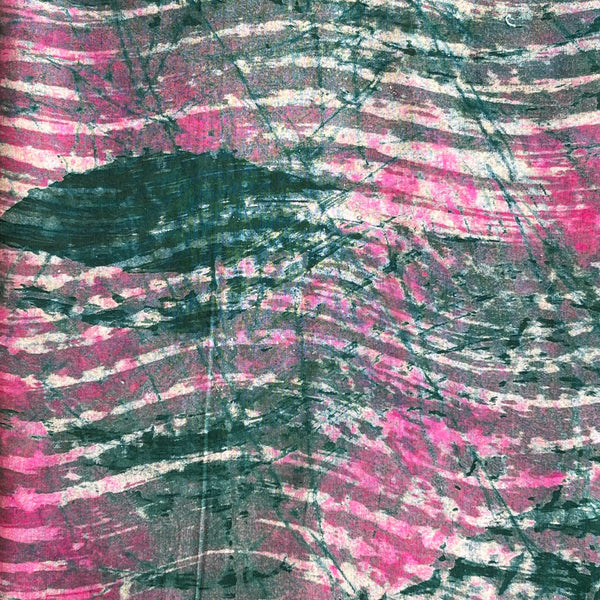 African Fabric Wax Batik #1012