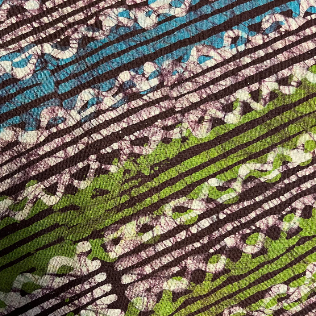 African Fabric Wax Batik #1024