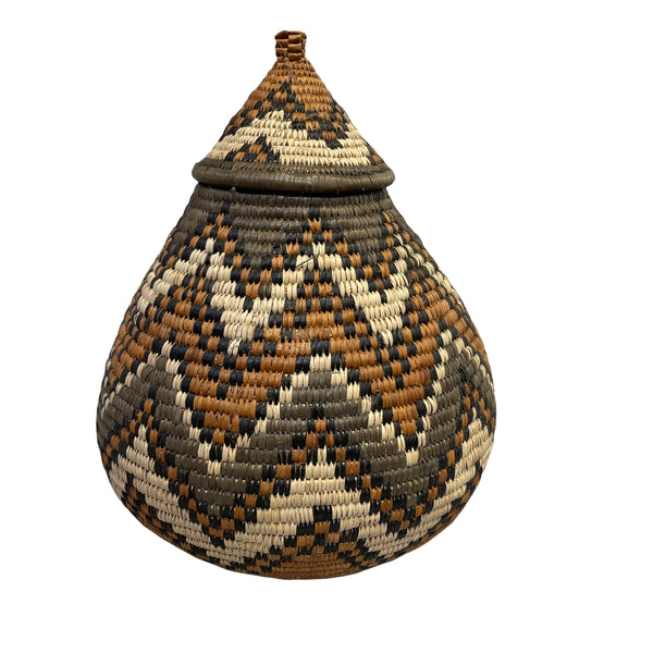 Zulu Ukhamba Basket  #167