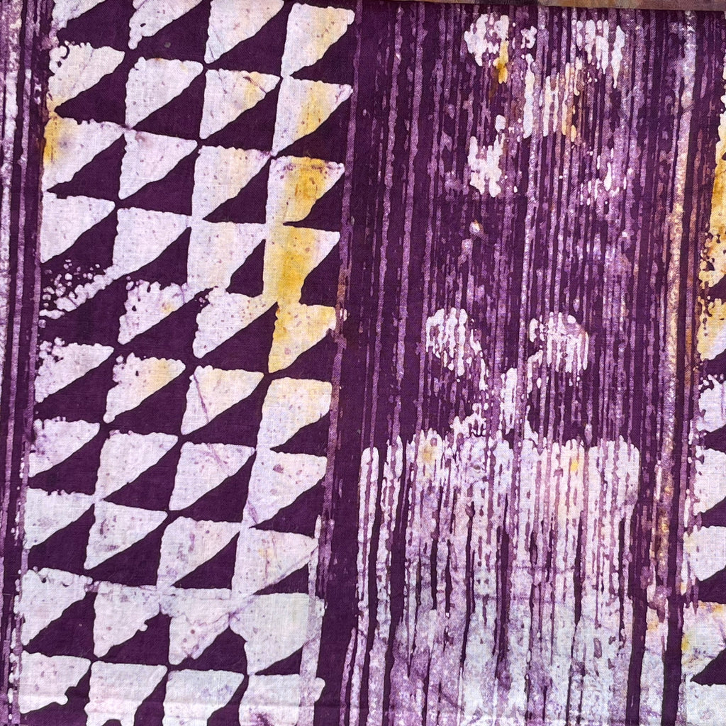 Authentic African Hand Dyed Batik Fabric from Africa – Ananse Village