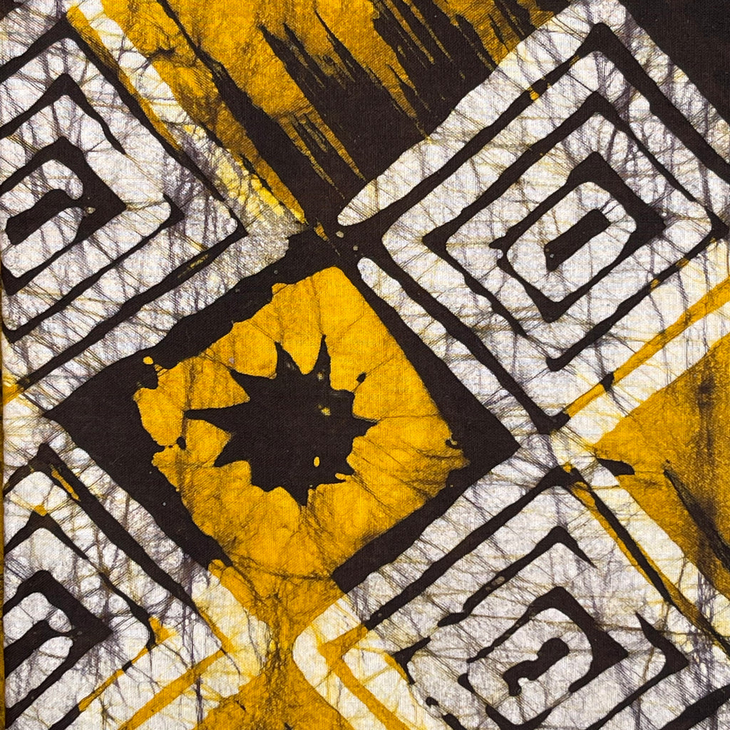 Authentic African Hand Dyed Batik Fabric from Africa – Ananse Village