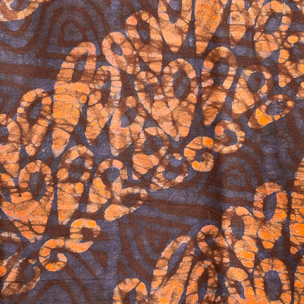 Authentic African Hand Dyed Batik Fabric from Africa – Ananse Village