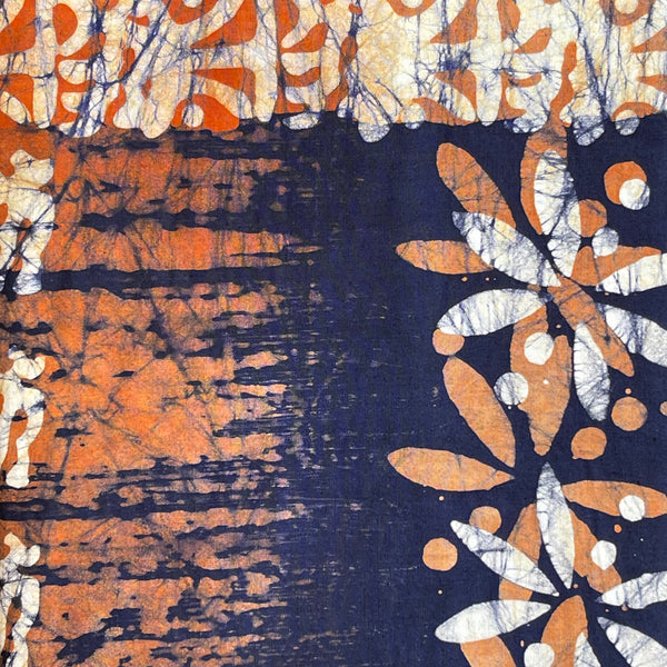 African Fabric Wax Batik #1052