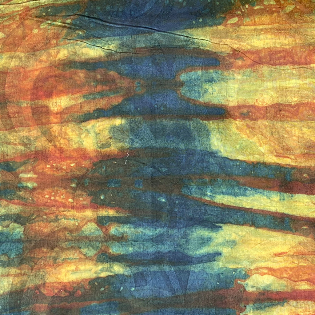 African Fabric Wax Batik #1046