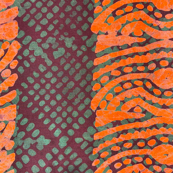 African Fabric Wax Batik #1003