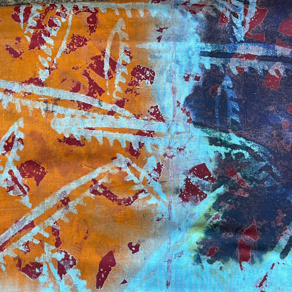 African Fabric Wax Batik #963