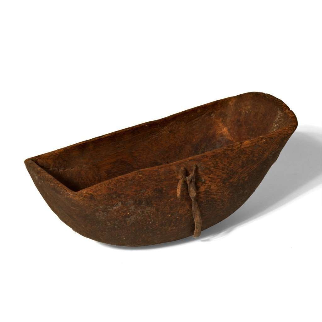 Vintage Turkana Wooden Bowl 226 - Ananse Village