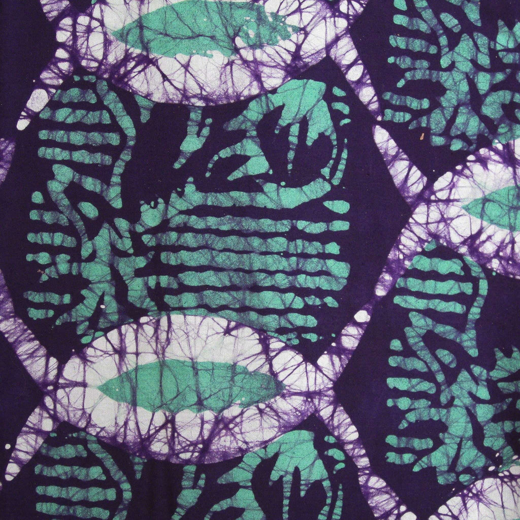 African Fabric Wax Batik #835