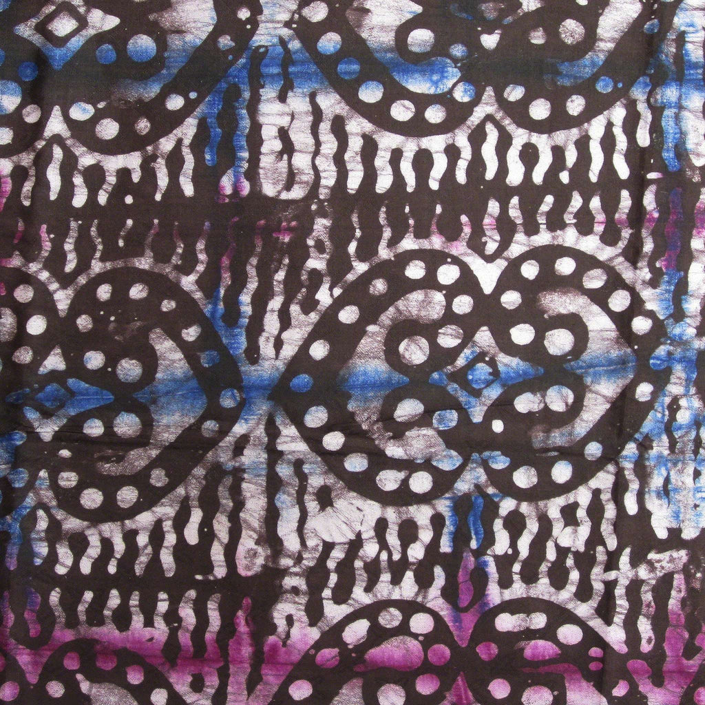 Authentic African Hand Dyed Batik Fabric from Africa – Ananse Village