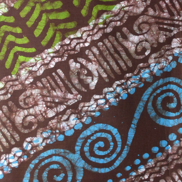 African Wax Batik #828,Wax Batik,Ananse Village
