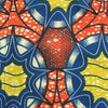 African Wax Print Fabric #196,Wax Print Fabric,Ananse Village