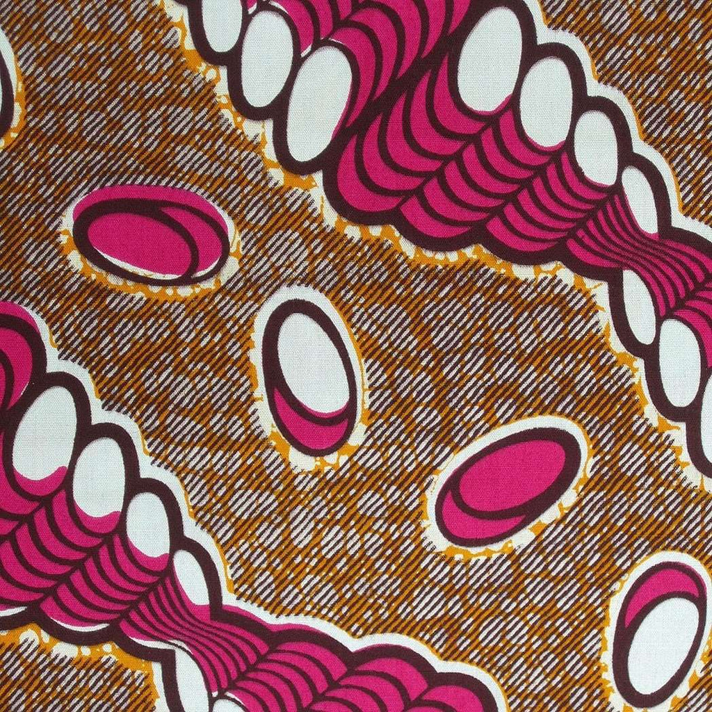 African Wax Print Fabric #203,Wax Print Fabric,Ananse Village