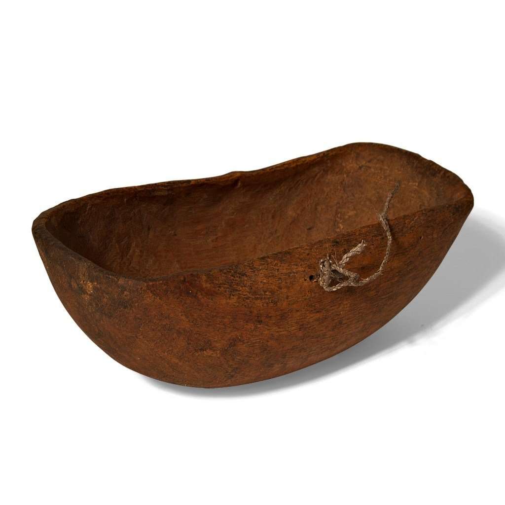 Vintage Turkana Wooden Bowl  #210,Wooden Container,Ananse Village